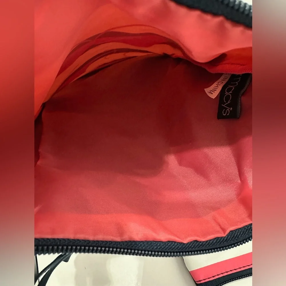 NWT Macys 2 Piece Swim Bikini / Cosmetic and Travel Bag Set